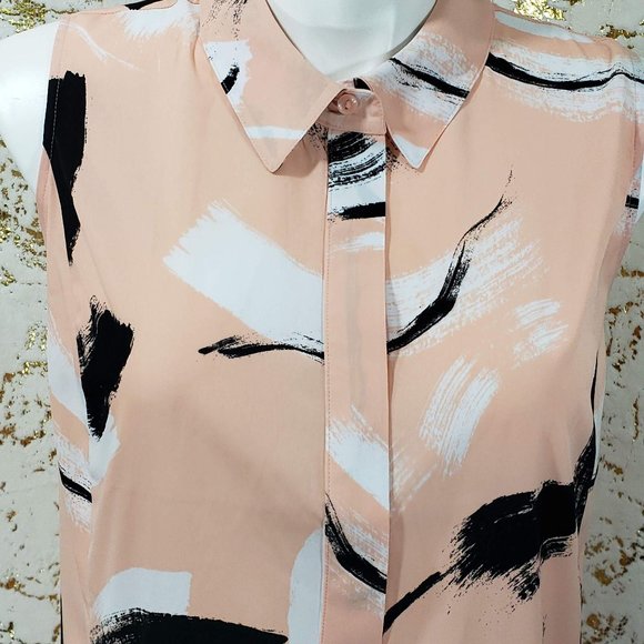 Alfani Wide Brush Flared Shirt Dress Plus Size - Picture 4 of 8